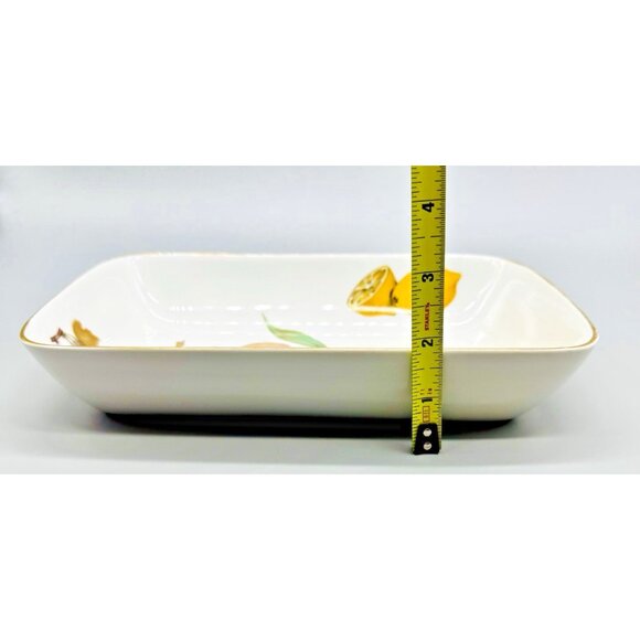 Royal Worcester Evesham Gold Rectangular Shape 56 Size 1 Baking Serving Dish - Picture 8 of 8